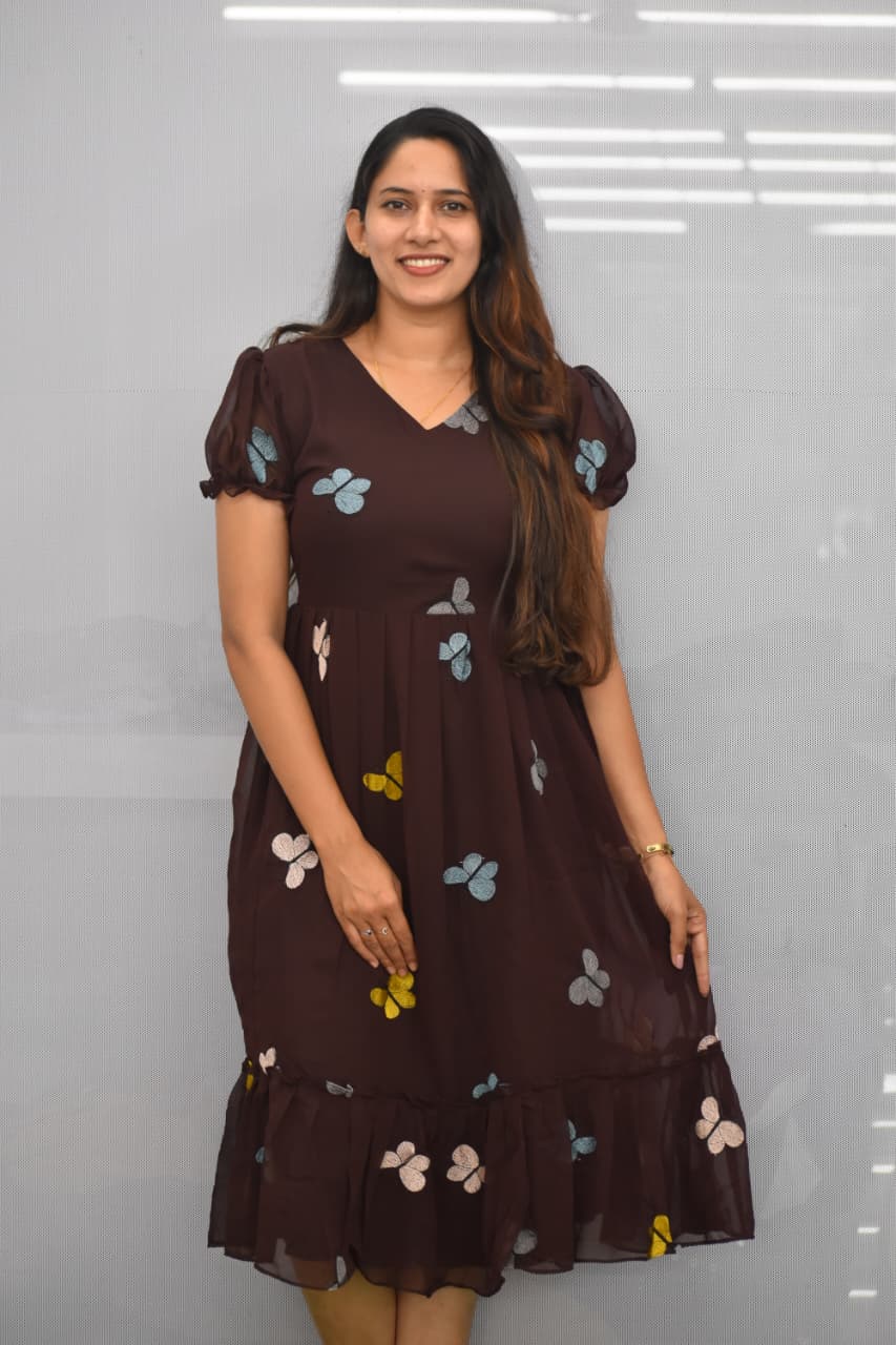 1. A Beautiful Butterfly frock