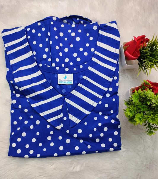 1. A Colar frock nighties