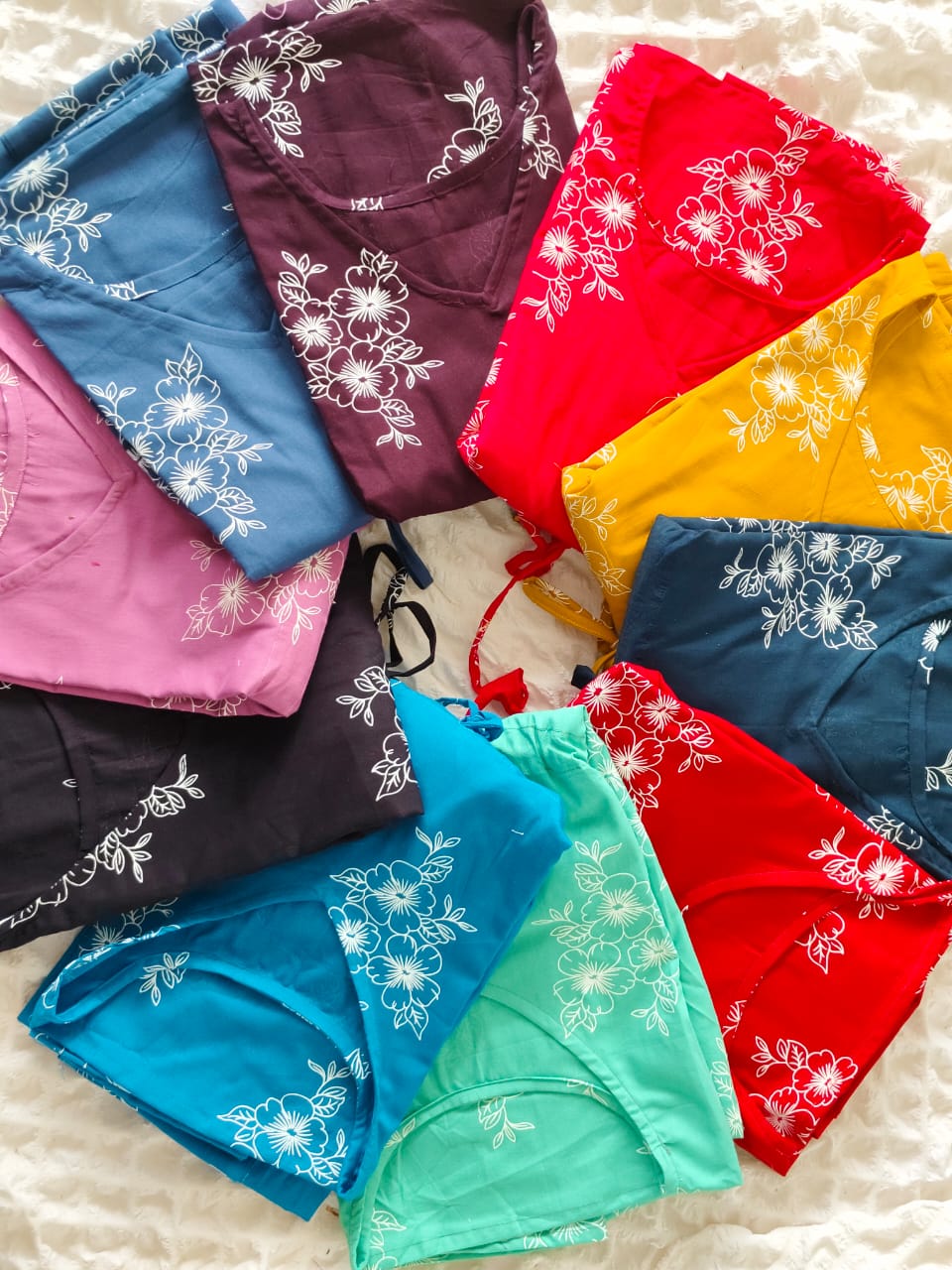 1. A Kaftan Frock nighties