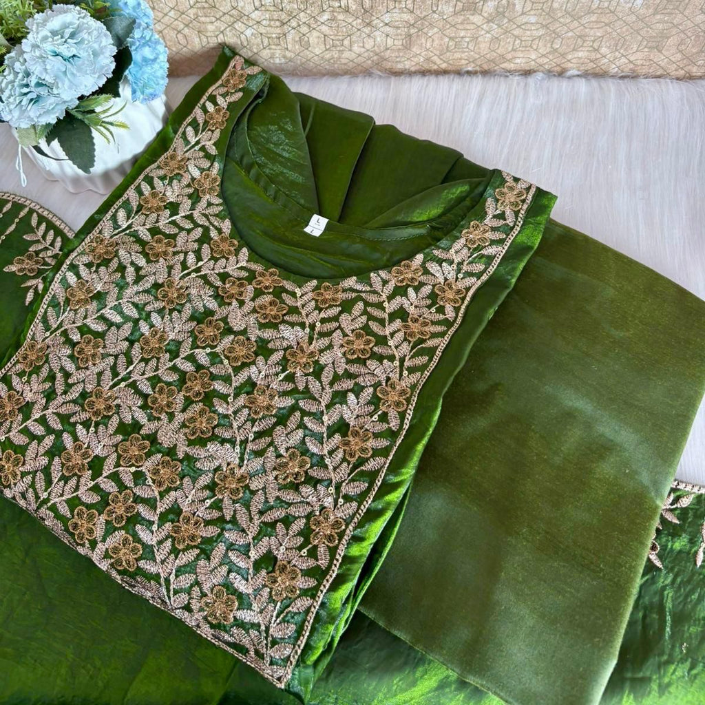 1. A Heavy Handwork kurthi
