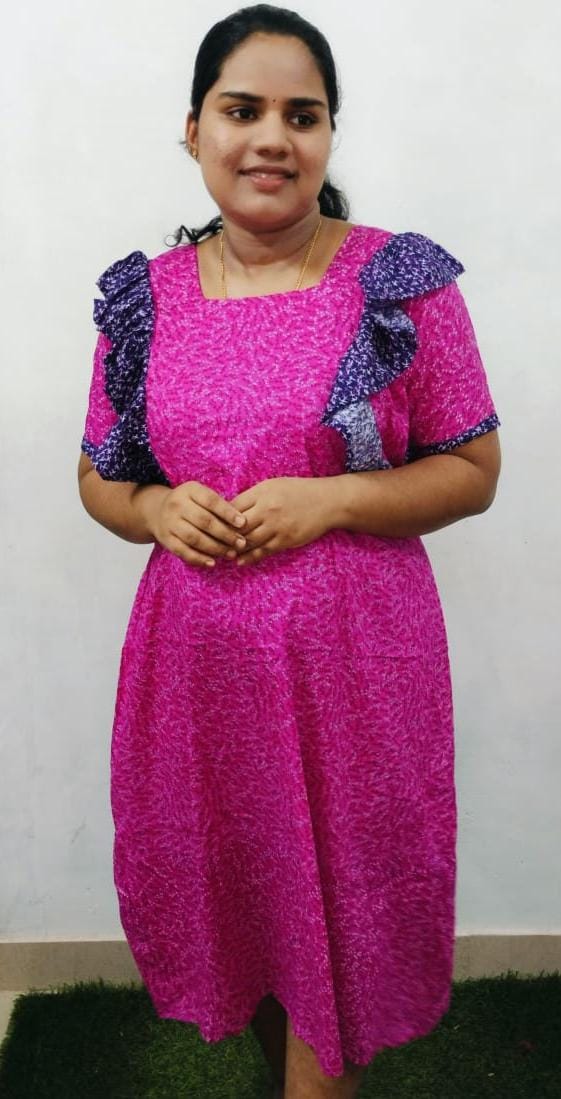 1. A FRILL FROCK NIGHTIES