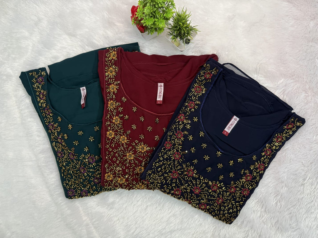 Heavy Handwork kurthi