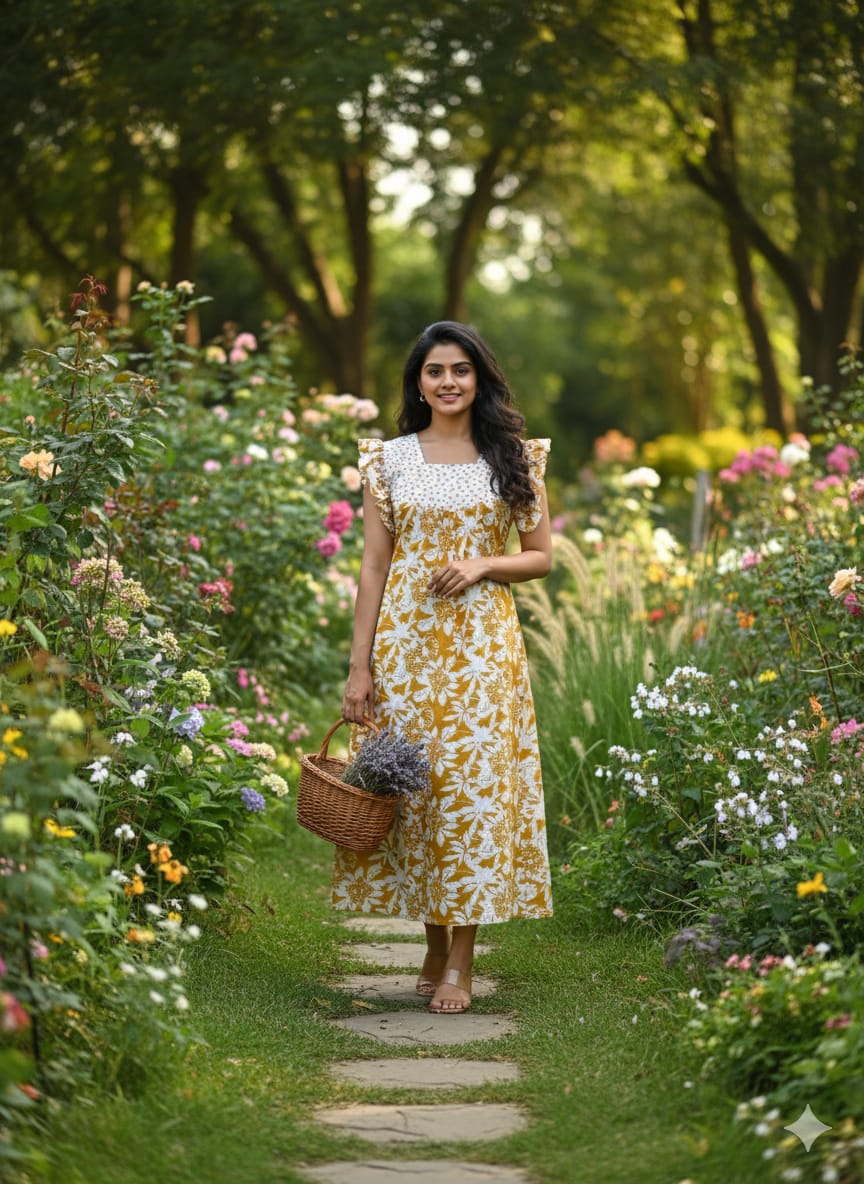 1. A FRILL FROCK NIGHTIES