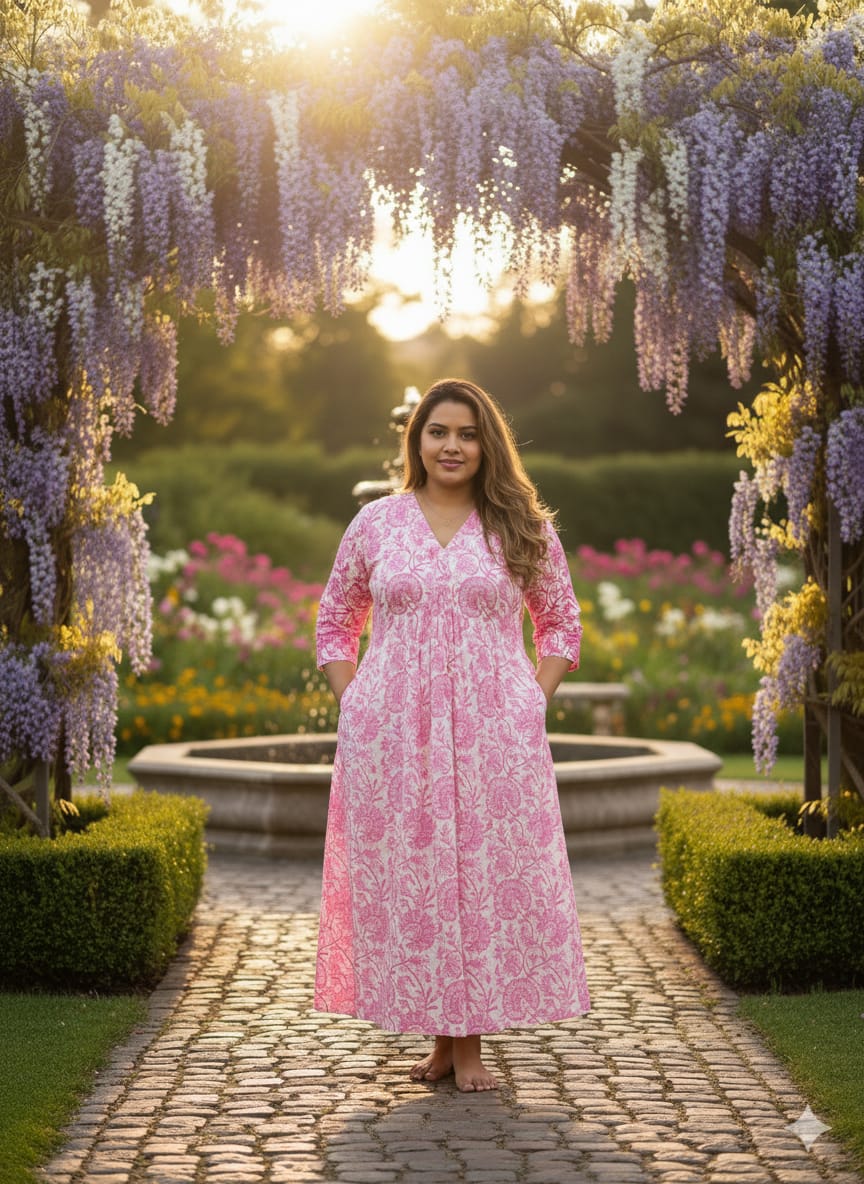 1. Premium cotton kurti