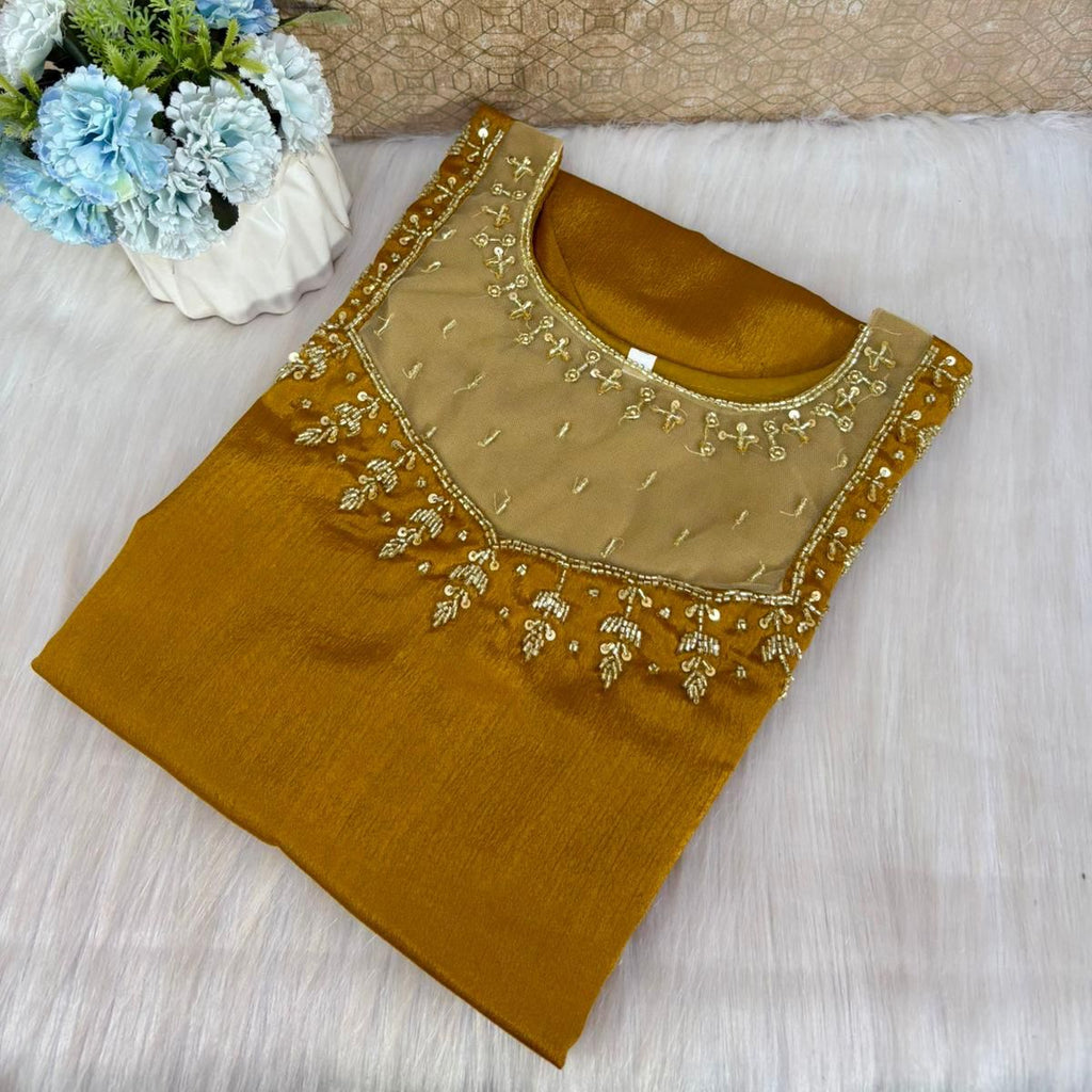 1. A Jewel neck kurthi