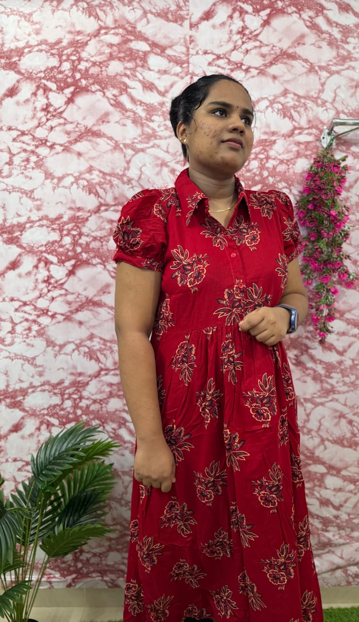 Premium cotton Frock