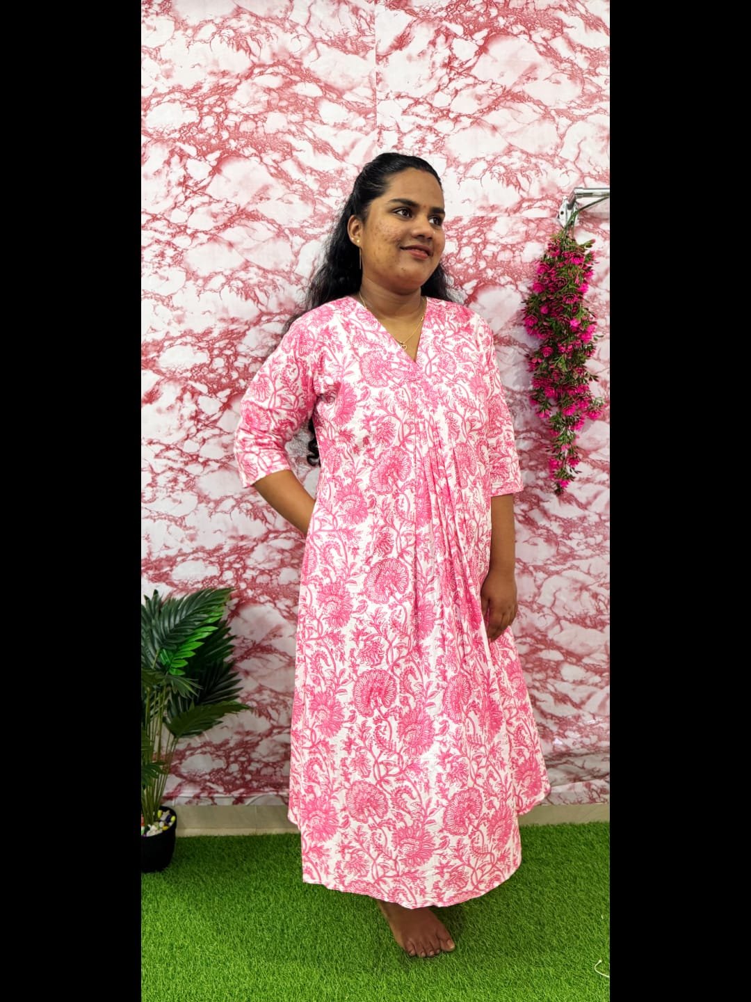 1. Premium cotton kurti
