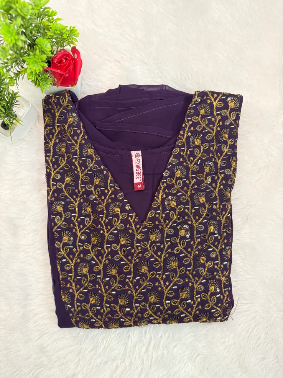 1. HEAVY HANDWORK KURTHI