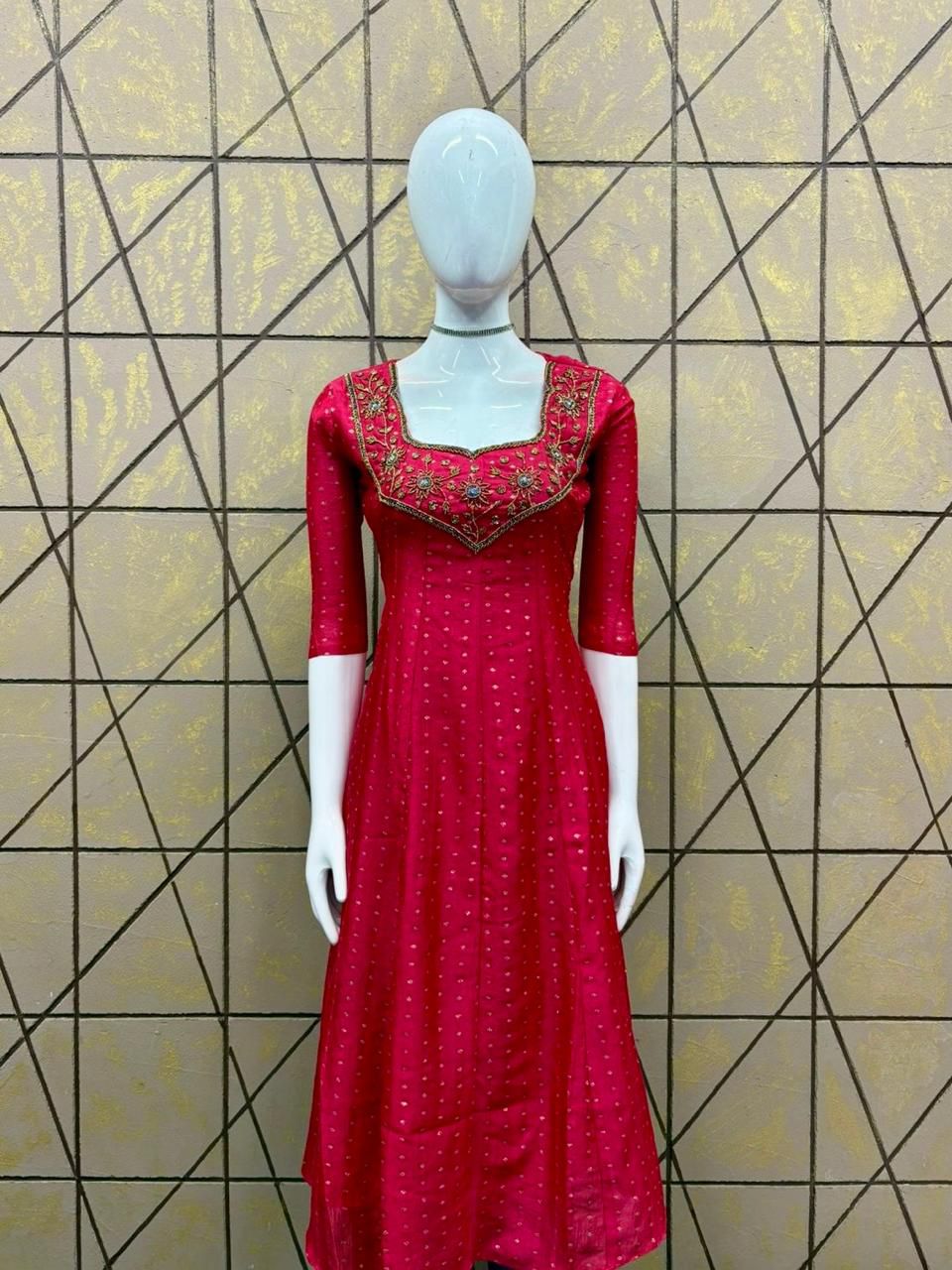 Heavy Handwork kurthi